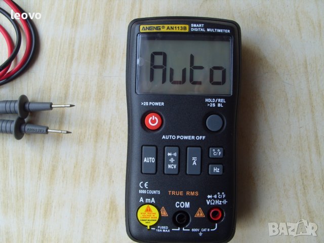 Професионален автоматичен мултиметър  ANENG-AN113B. TRUE RMS, снимка 6 - Други инструменти - 42575135