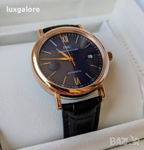 Мъжки часовник IWC Portofino с автоматичен механизъм, снимка 3 - Луксозни - 42113832