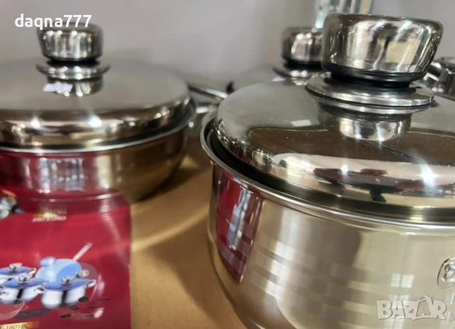 Най- висок клас тенджери/ тиган Швейцария, снимка 8 - Съдове за готвене - 50444564