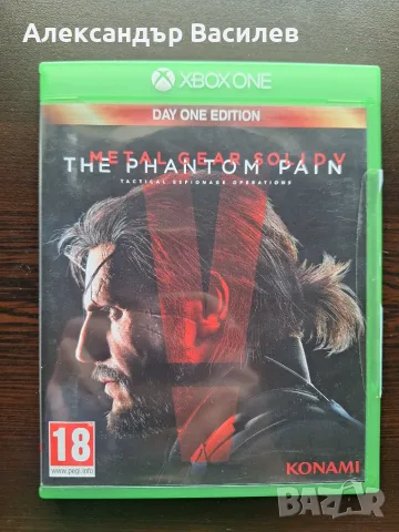 Metal Gear Solid 5 The Phantom Pain (Xbox One, Xbox X) в отлично състояние с включена карта
