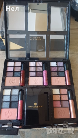 Комплект сенки за очи, гримове.