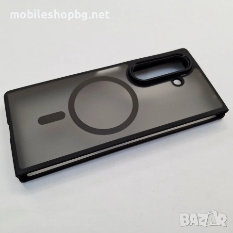Samsung Galaxy Z Fold 7 калъф MagSafe черен мат полупрозрачен, снимка 8 - Калъфи, кейсове - 53509444
