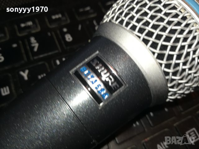 shure beta-микрофон без бутон 3012221935, снимка 12 - Микрофони - 39146509