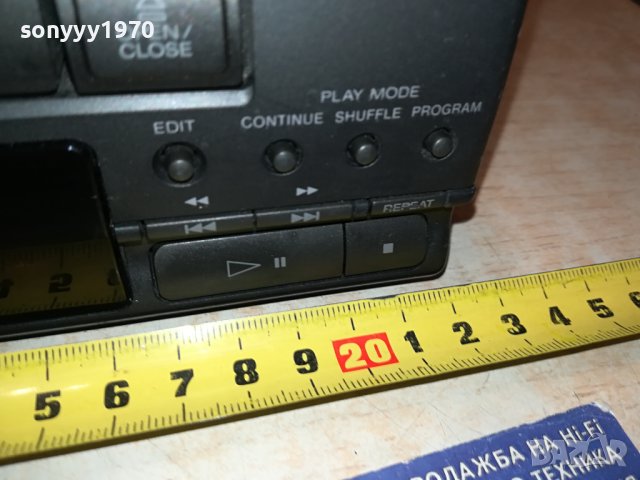 SONY HCD-H3800 TUNER CD PLAYER-MADE IN FRANCE LN2208231200, снимка 7 - Ресийвъри, усилватели, смесителни пултове - 41930639