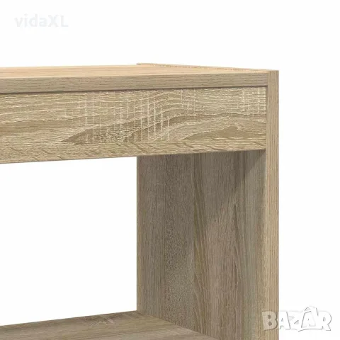 vidaXL Шкаф за книги 6 нива 100 x 30 x 198 см Инженерна дървесина, снимка 8 - Етажерки - 56147064