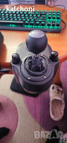 Logitech g29+shifter, снимка 2 - Клавиатури и мишки - 52422370