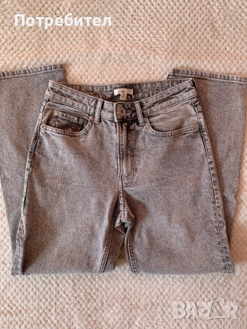 Сиви дънки H&M, снимка 4 - Дънки - 53744210