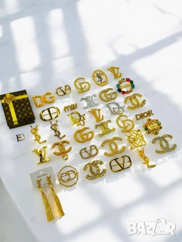 брошки dolce gabbana chanel ysl saint laurent dior jadore Louis vuitton  saint laurent , снимка 3 - Други - 50675920