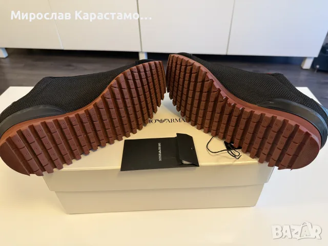 Emporio Armani-мъжки кецове, снимка 6 - Спортно елегантни обувки - 56344443