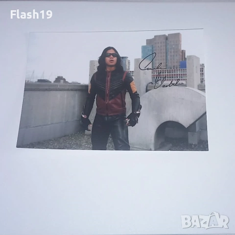 🌀 Личен автограф Карлос Валдес (Carlos Valdes) - Сиско Рамон / Vibe 🌀