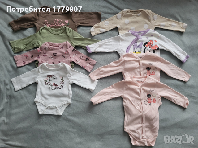 Бебешки бодита 0-3 м., снимка 1 - Бодита за бебе - 44535908