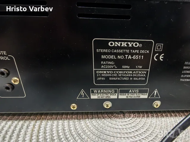 Onkyo TA - 6511, снимка 7 - Декове - 55971007