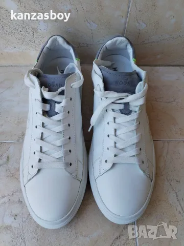 Hogan H365 logomania leather low top sneakers - страхотни мъжки кецове ОТЛИЧНО 46, снимка 5 - Кецове - 56011466