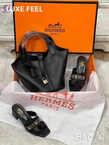 Hermes 🤍Дамски Чехли 🤍 37-41н., снимка 4 - Чехли - 55781634