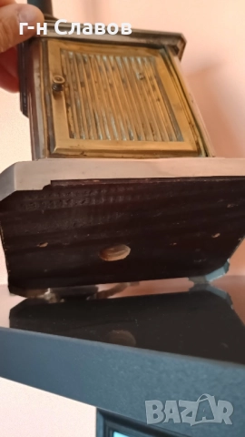 Very Rare Antique 1890 Musical Clock JUNGHANS Joker German Laterna / Alarm Clock, снимка 17 - Други - 51769780