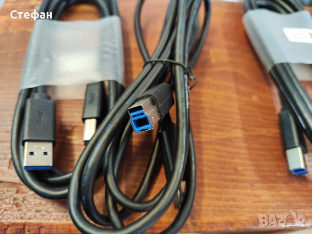 Кабел Display Port - display port. НОВ. Кабел USB 3.0 Type A Male to Type., снимка 3 - Друга електроника - 51962726