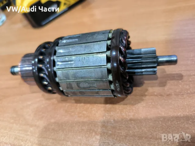 Оригинален ротор колектор за стартер VALEO за Голф 4 Ауди А3 Сеат Шкода VW Golf 4 Audi A3 Seat , снимка 2 - Части - 48804884