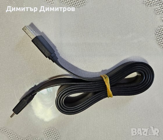 кабел micro USB плосък