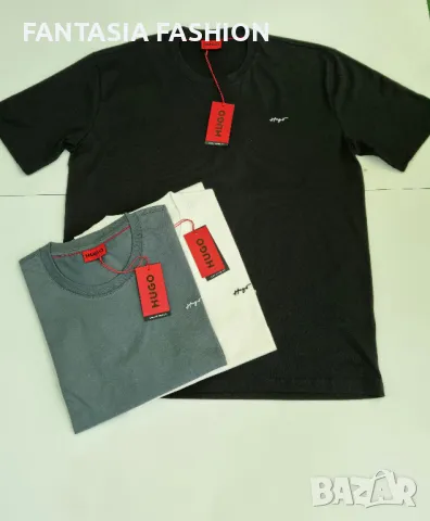 Мъжки Тениски Hugo Батал 4XL