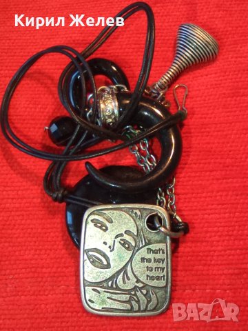 МАРКОВО - УМБОПО - ПОСРЕБРЕНО КРИСТАЛНО ФЕШЪН АРТ КОЛИЕ БУТИКОВА ОГЪРЛИЦА 34683, снимка 15 - Колиета, медальони, синджири - 39142006