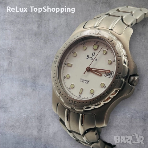 Bulova Titanium WR 100 мъжки часовник, снимка 2 - Мъжки - 51947416