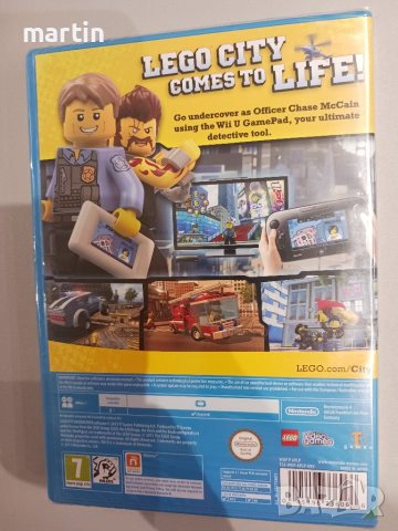 Nintendo WiiU игра LEGO City Undercover, НОВА (sealed), снимка 2 - Игри за Nintendo - 42111117