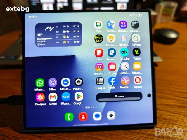 SAMSUNG GALAXY Z FOLD 7 512/12 GB Blue Shadow, снимка 4 - Samsung - 56273732