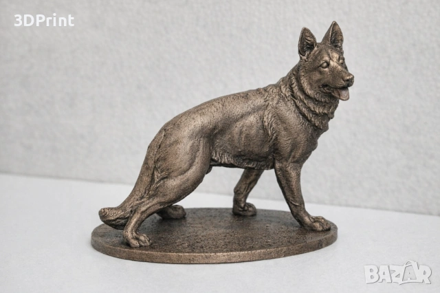 German Shepherd статуетка / Немска овчарка статуетка
