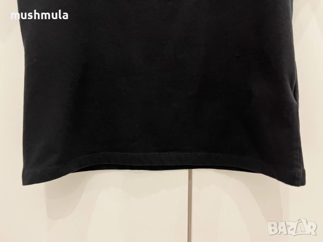 Черна вталена тениска Reserved S, снимка 3 - Тениски - 53788899