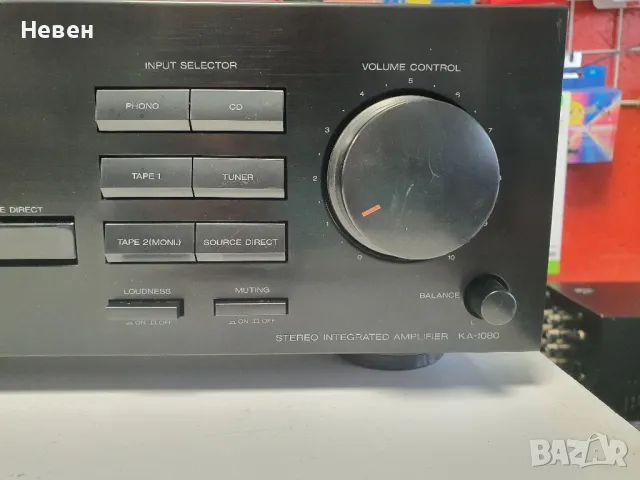 Усилвател KENWOOD KA-1080, снимка 4 - Ресийвъри, усилватели, смесителни пултове - 48213315