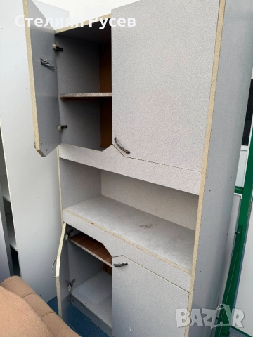 0411  свободно стоящ шкаф от МДФ 105/235см цена 65 лв или   33,23 евро смр -235см/105СМ широко, 40 с, снимка 3 - Шкафове - 52291707