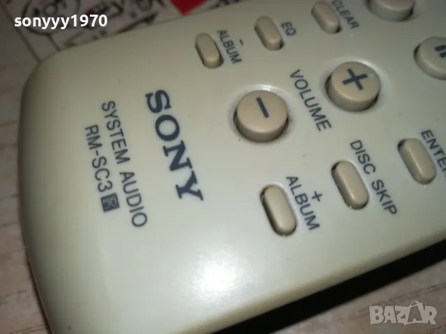 SONY RM-SC3 AUDIO REMOTE-ВНОС SWISS 1111241108, снимка 14 - Други - 47922964