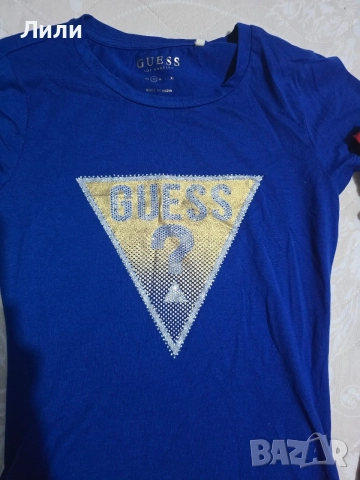 Тениски Guess 2 броя размер S, снимка 5 - Тениски - 55711529