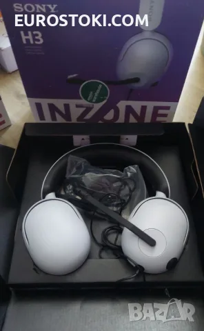 Гейминг слушалки Sony INZONE H3, кабелни слушалки за игри, снимка 6 - Слушалки и портативни колонки - 56156573