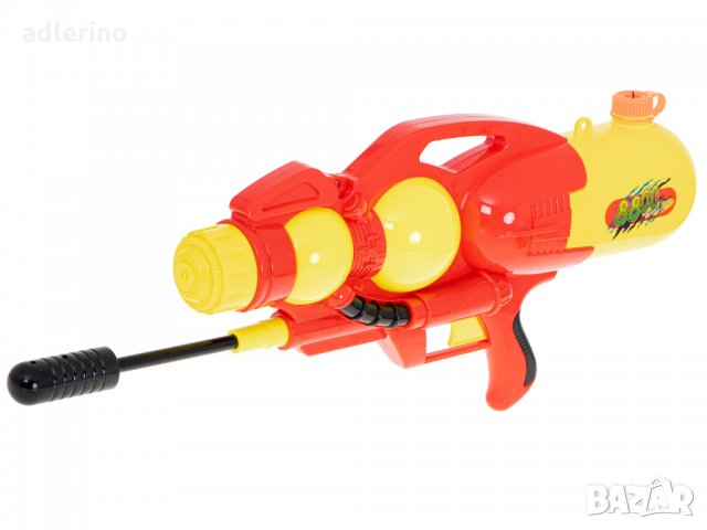 Воден пистолет, водна пушка, 2400ml, червено и жълто , снимка 5 - Други - 34400162
