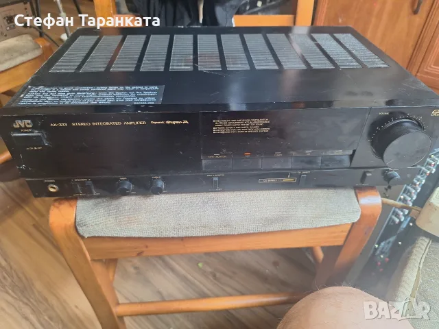 Усилвател JVC AX-333BK , снимка 2 - Ресийвъри, усилватели, смесителни пултове - 55891032