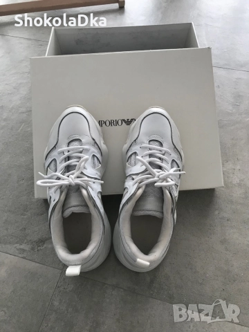 Сникърси Emporio Armani- 37, снимка 8 - Маратонки - 47583311