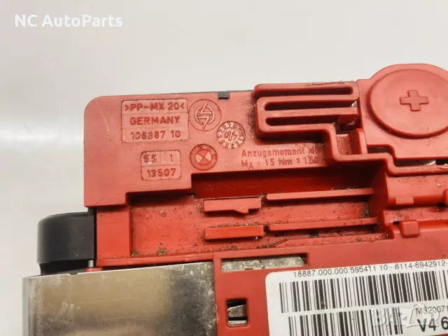 Платка за акумулатор за BMW БМВ 3та серия Е90 Е91 6942912-08 2008, снимка 3 - Части - 47854902