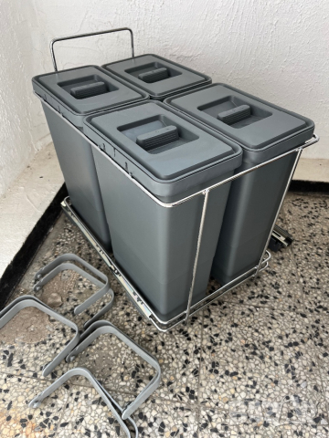 Изтеглящи се Диференцирани Кошчета/Разделно Събиране на Боклук ELLETIPI Ecofil PF01!, снимка 7 - Аксесоари за кухня - 44737057