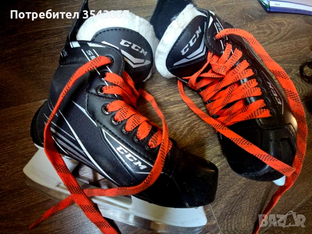 Каска  и кънки за хокей на лед , снимка 8 - Ролери, кънки - 51595230