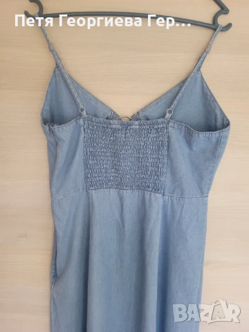 Дънкова рокля размер М , снимка 4 - Рокли - 50996375