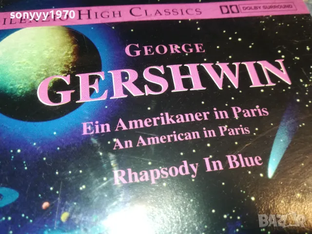 GERSHWIN-ORIGINAL CD-ВНОС GERMANY 2912240740, снимка 6 - CD дискове - 48485796