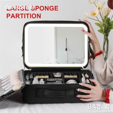 Куфарче за козметика  черен цвят , снимка 3 - Други - 41955977