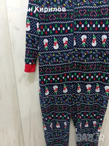 Коледен гащеризон ХЛ размер, снимка 3 - Гащеризони - 53853405