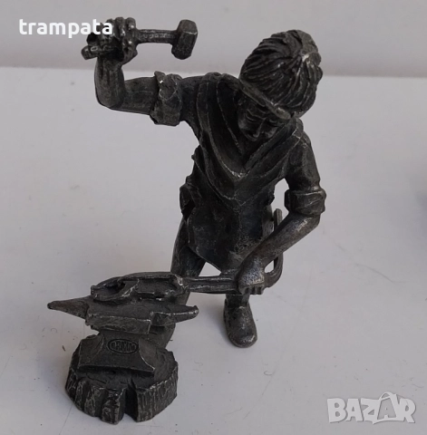 НАЙ ДОБРАТА ОФЕРТА 9 бр. ЛОТ Стари метални миниатюри фигури , професии, Daalderop , снимка 5 - Антикварни и старинни предмети - 52613524