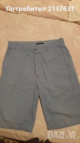 МЪЖКИ КЪСИ ПАНТАЛОНИ Sisley  - Размер 46, снимка 1