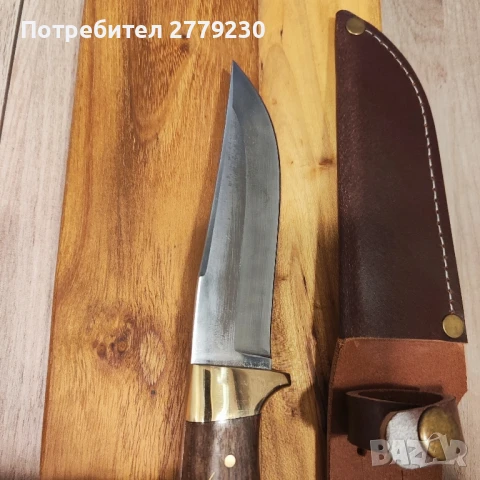 Нож ръчна изработка на Майстор П.Неделев, снимка 6 - Ножове - 50885554
