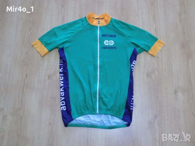 вело джърси bio racer тениска мъжко шосе колоездене спорт оригинал XL, снимка 1 - Спортни дрехи, екипи - 41668204