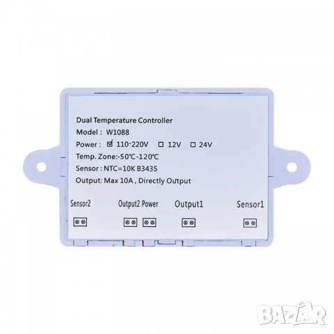 Термостат XK-W1088 220V/1500W, снимка 6 - Друга електроника - 39952286