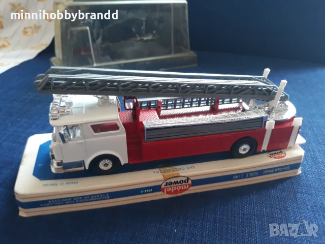 Пожарна във 1.48 мащаб GATA Made in Macao , снимка 16 - Колекции - 50584288